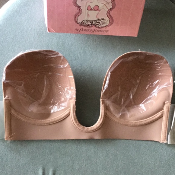 Fashion forms U plunge bra backless/strapless - Picture 3 of 6